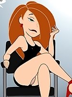 Kimberly Ann Possible porn picture from Kim Possible cartoon