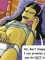 Jessica Lovejoy sex picture from The Simpsons cartoon